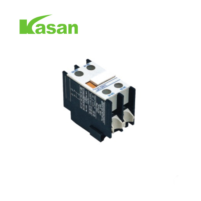 AC Contactor Auxiliary LADN11 اللون الأسود 1NO + 1NC Silver Point