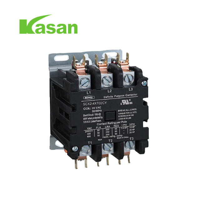 المبيعات الساخنة HVAC 24V 20/30A 3P أنواع مكيفات الهواء لموصل التيار المتردد لمكيف الهواء